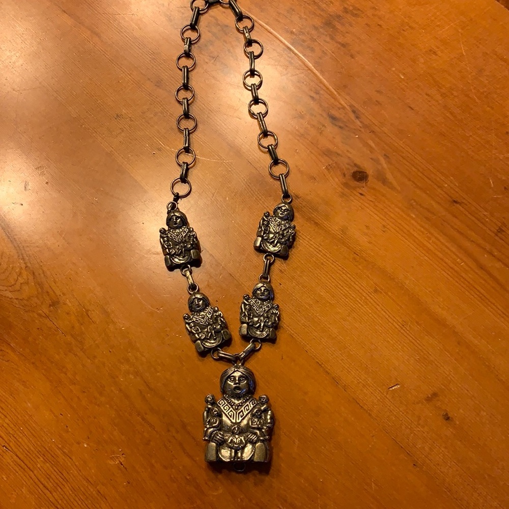 Sterling Storyteller Necklace.